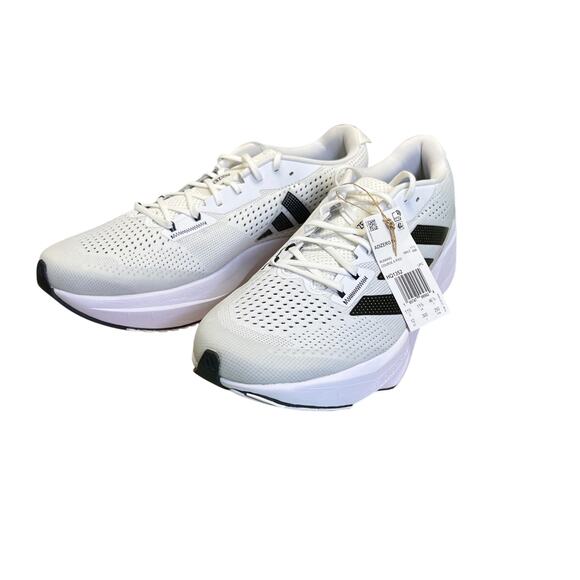 Adidas Men's Adizero SL Running Shoes Black White Gray Size 12 New NO Box - Picture 1 of 8